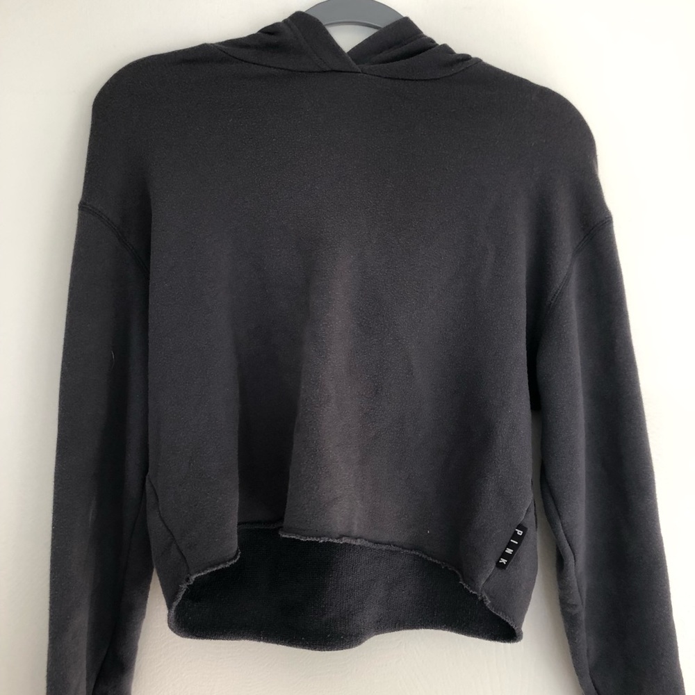 Pink cropped sweater